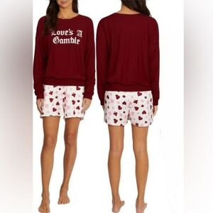Wildfox NWTs Loves A Gamble Pajamas